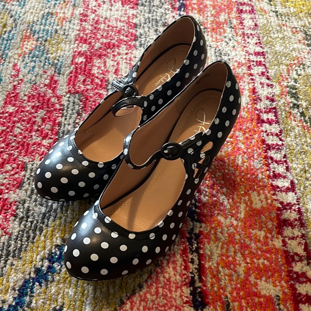 Pinup rockabilly size 9 heels by J Adam’s